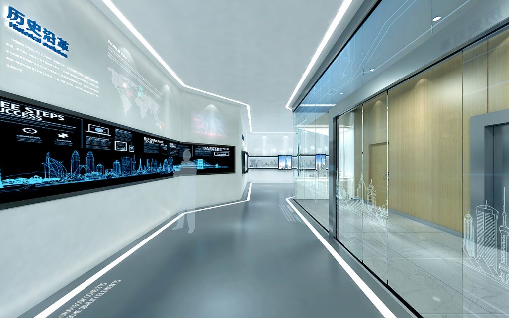 展位設計的不同目的和要求有哪些?插圖 幫一家企業做的企業展廳