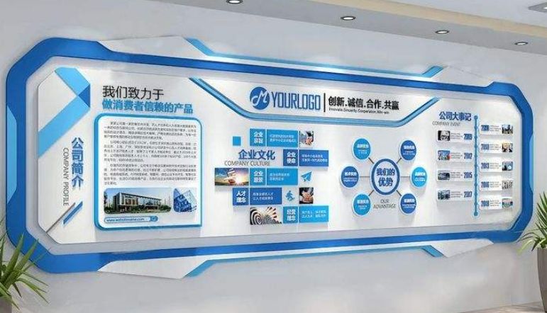 企業文化墻的設計內容是什么？插圖